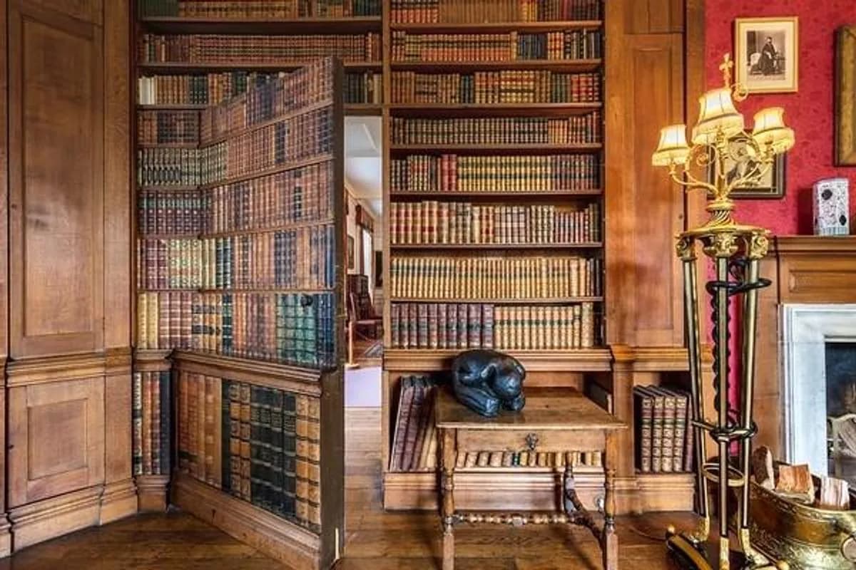 Victorian Library - Knebworth House