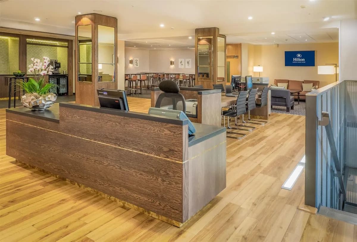Business Lounge - Hilton London Canary Wharf