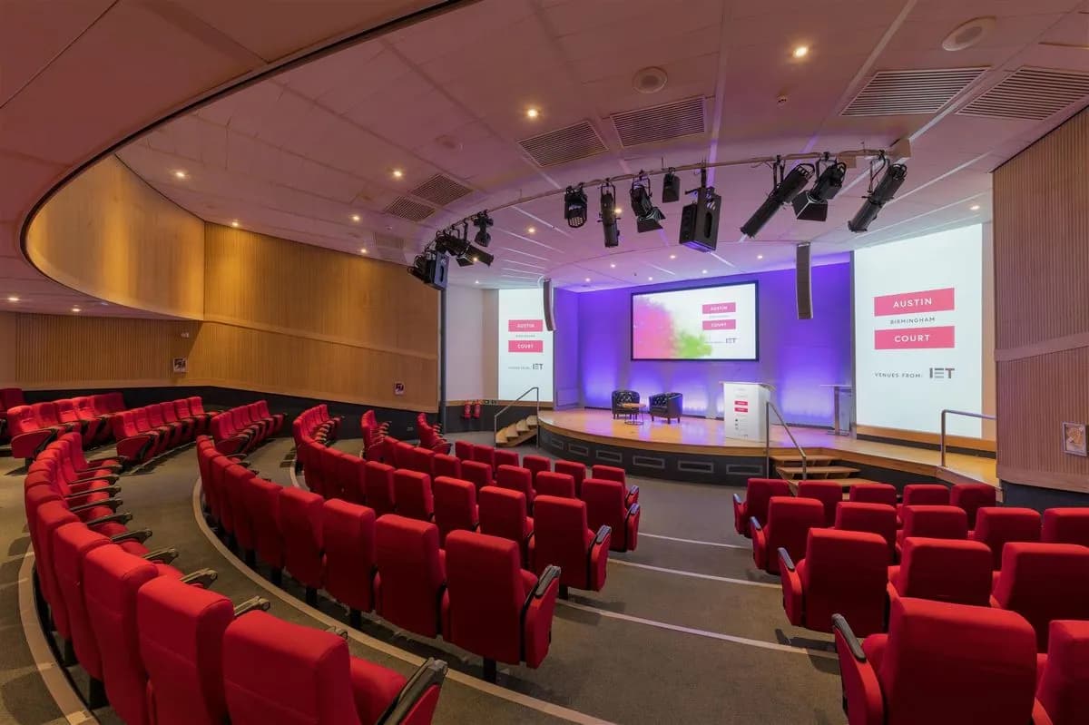 Kingston Lecture Theatre - IET Birmingham - Austin Court
