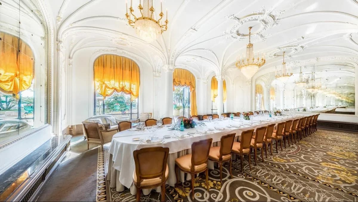Salon Excelsior & Terrace - Hotel Hermitage Monte-Carlo 5*