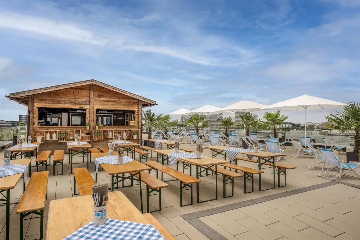 Rooftop Event Terrace - Munich Marriott Hotel City West