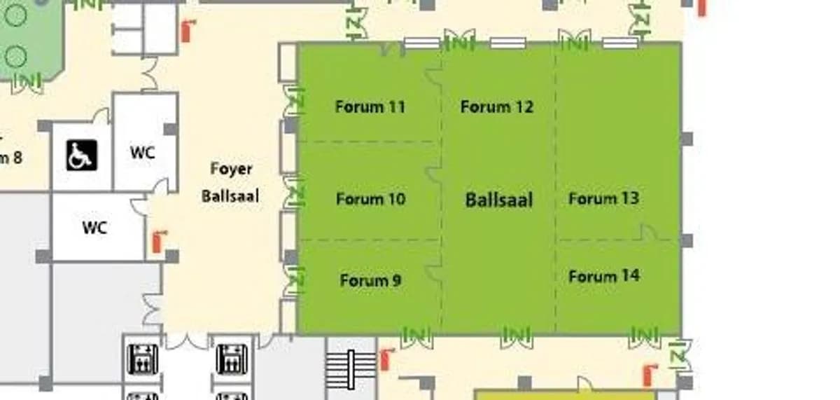 Forum 9+10+11+12 - Holiday Inn Munich City Centre