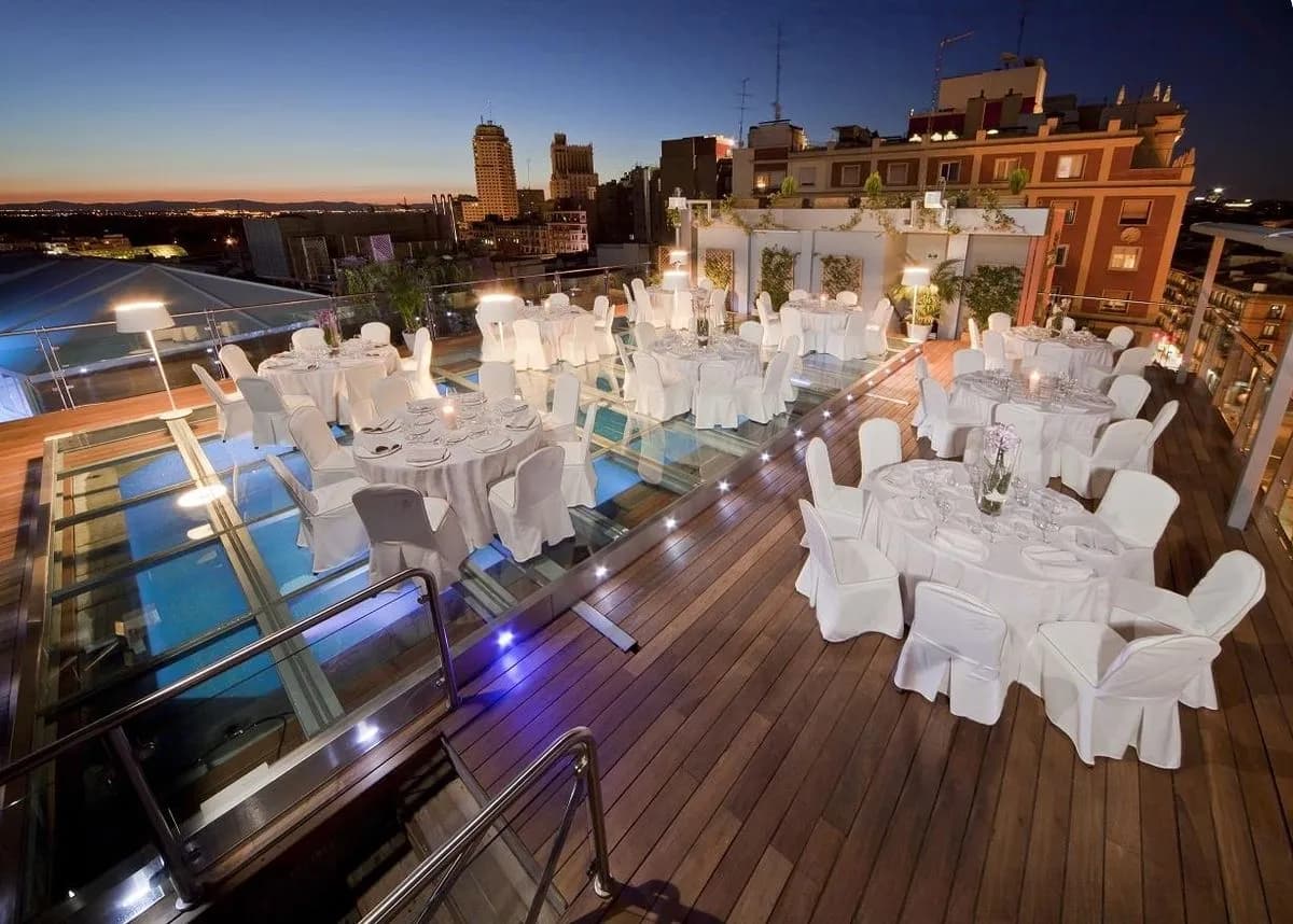 Roof top - Hotel Santo Domingo - Madrid