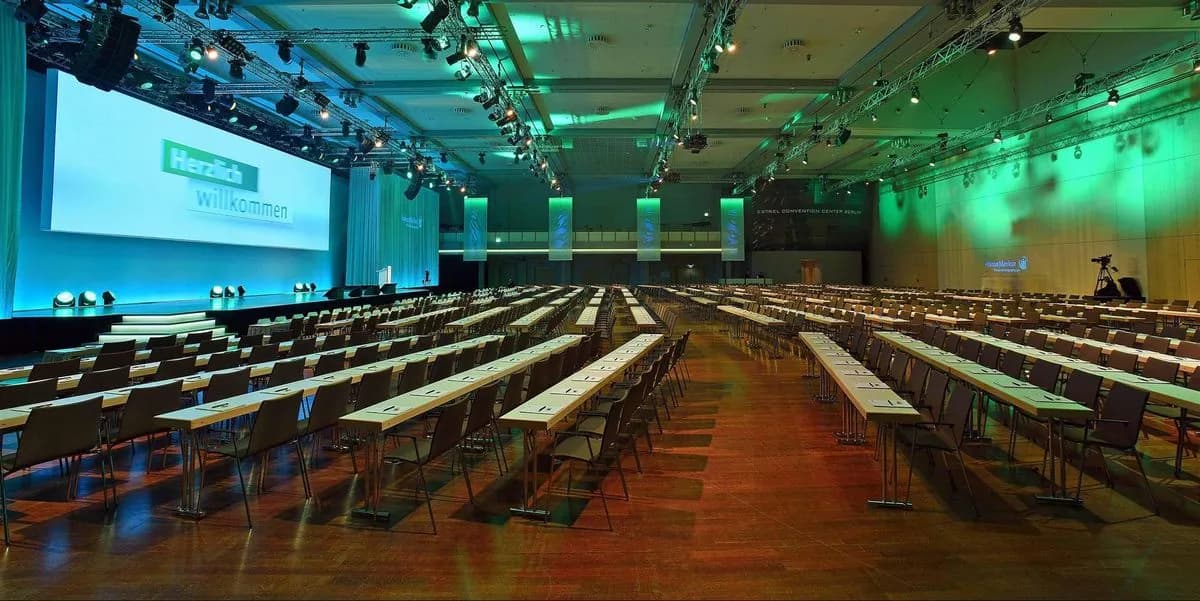 Convention Hall I Section A+B - Estrel Congress Center & Hotel