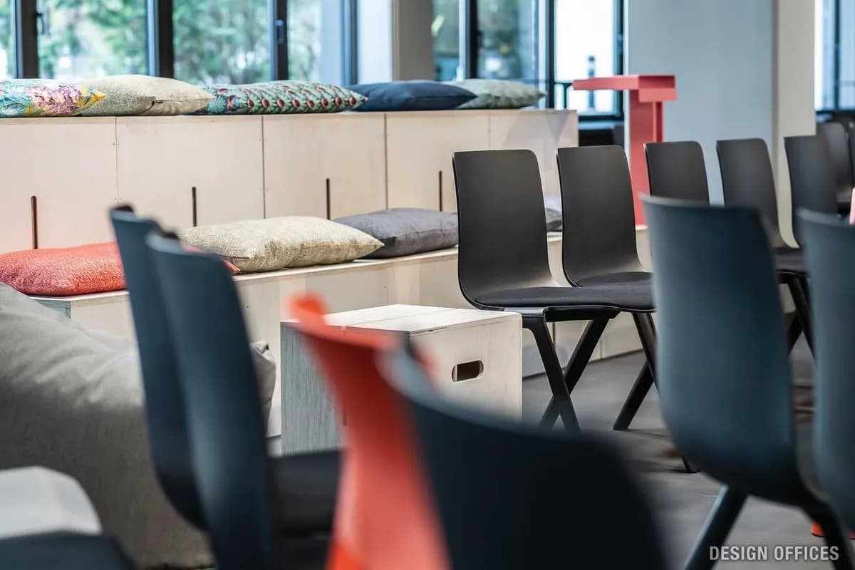 Training Room I + II XL - Design Offices Frankfurt Wiesenhuettenplatz
