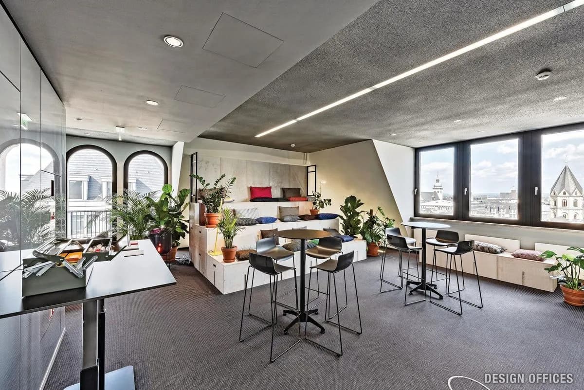 Rooftop Lounge - Design Offices Koeln Dominium