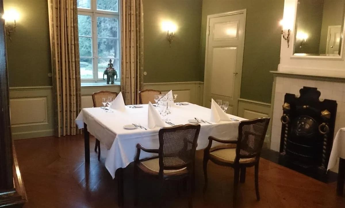 Groene kamer - Bilderberg Kasteel Vaalsbroek