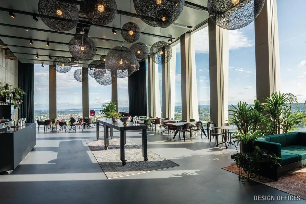 Rooftop Lounge - Design Offices Bonn Neuer Kanzlerplatz