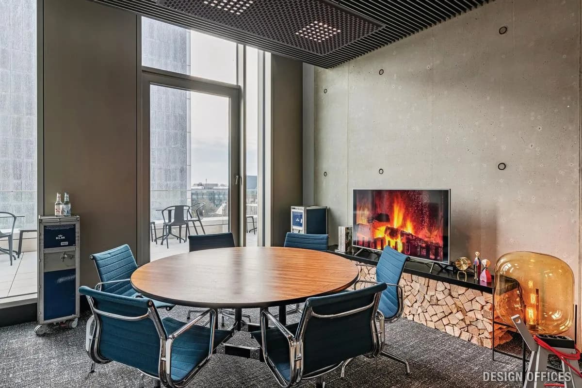 Fireside Room 6.I - Design Offices Düsseldorf Fürst & Friedrich