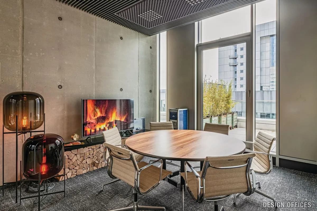 Fireside Room 6.II - Design Offices Düsseldorf Fürst & Friedrich