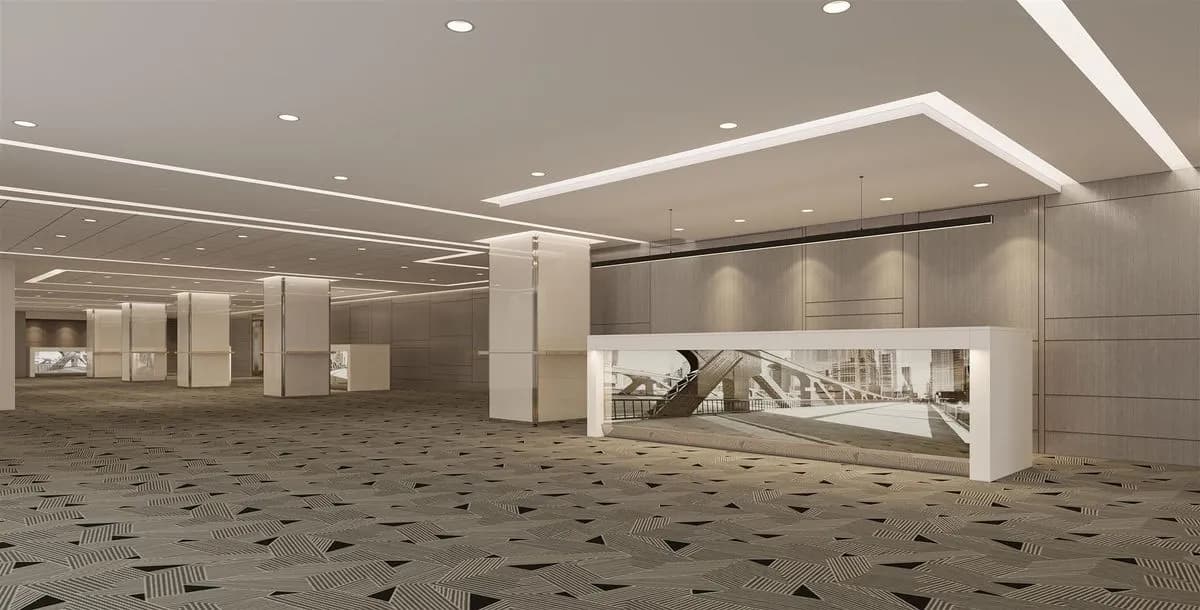 Regency Ballroom & International Suites Foyer - Hyatt Regency Chicago - Stunning $150M Renovation Completed in 2024
