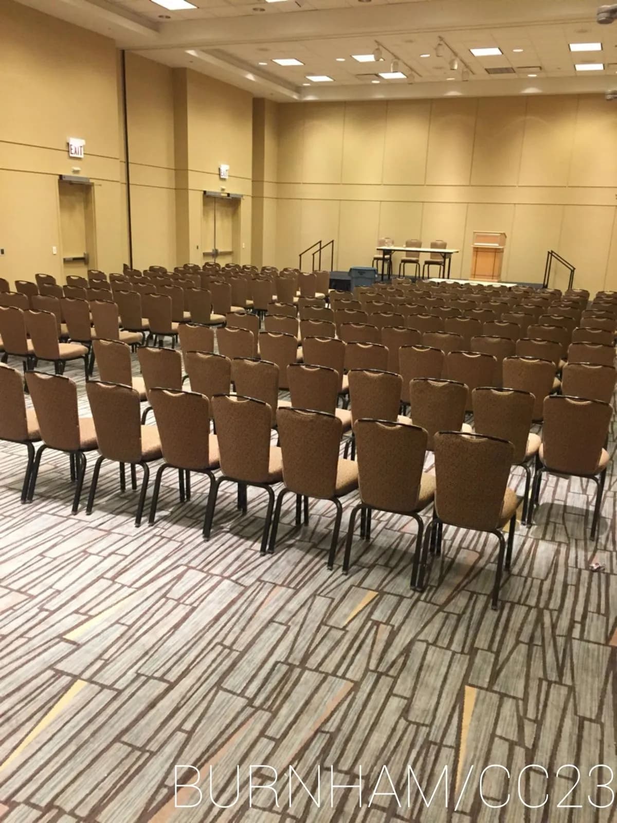 Burnham A (CC23A) - Hyatt Regency McCormick Place Chicago - $8M Full Meeting Space Renovation (March 2024)