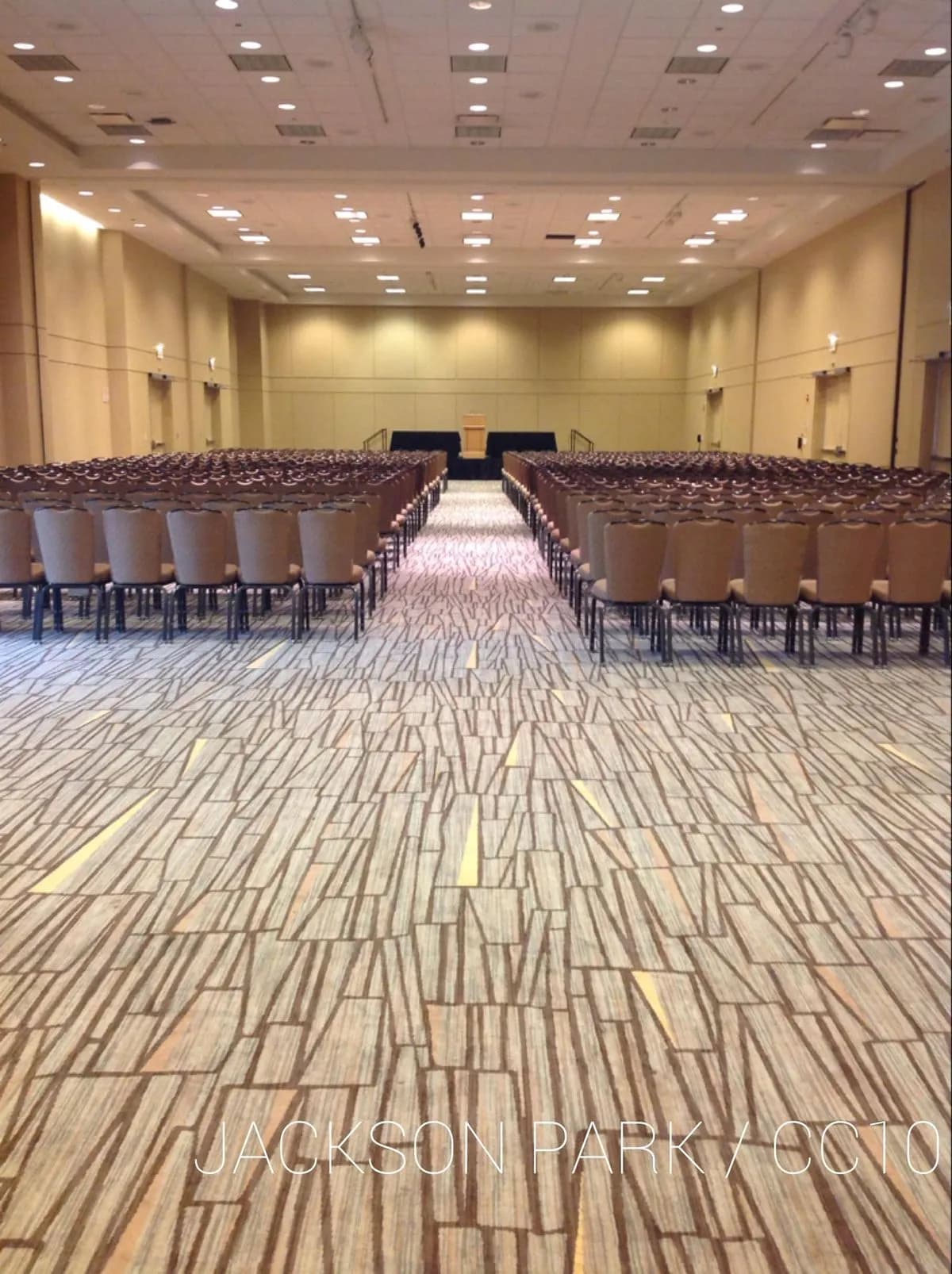 Jackson Park BC (CC10BC) - Hyatt Regency McCormick Place Chicago - $8M Full Meeting Space Renovation (March 2024)