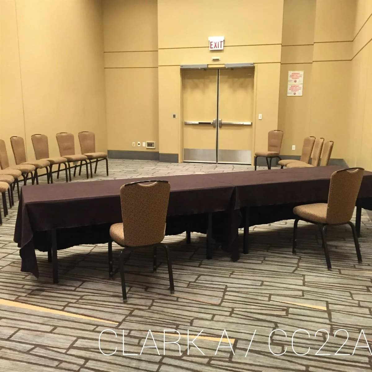 Clark A (CC22A) - Hyatt Regency McCormick Place Chicago - $8M Full Meeting Space Renovation (March 2024)
