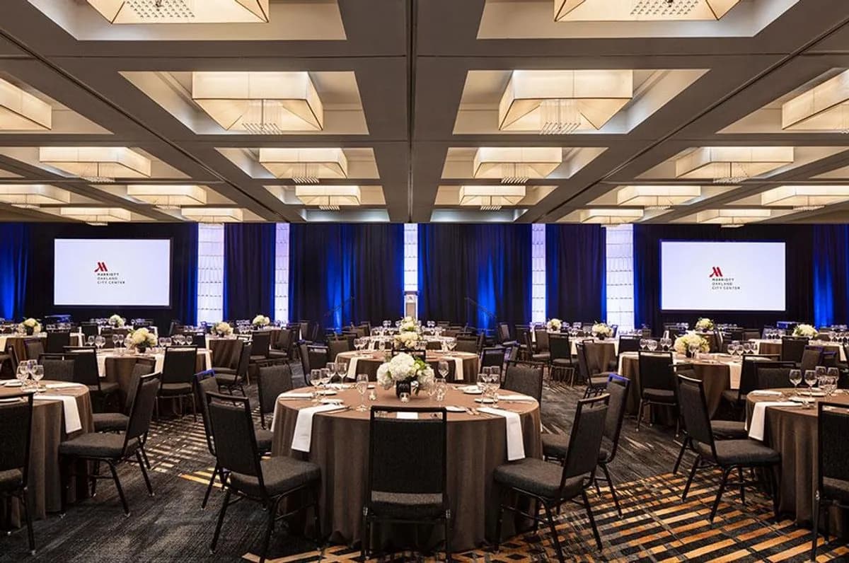 Grand Ballroom - Oakland Marriott City Center