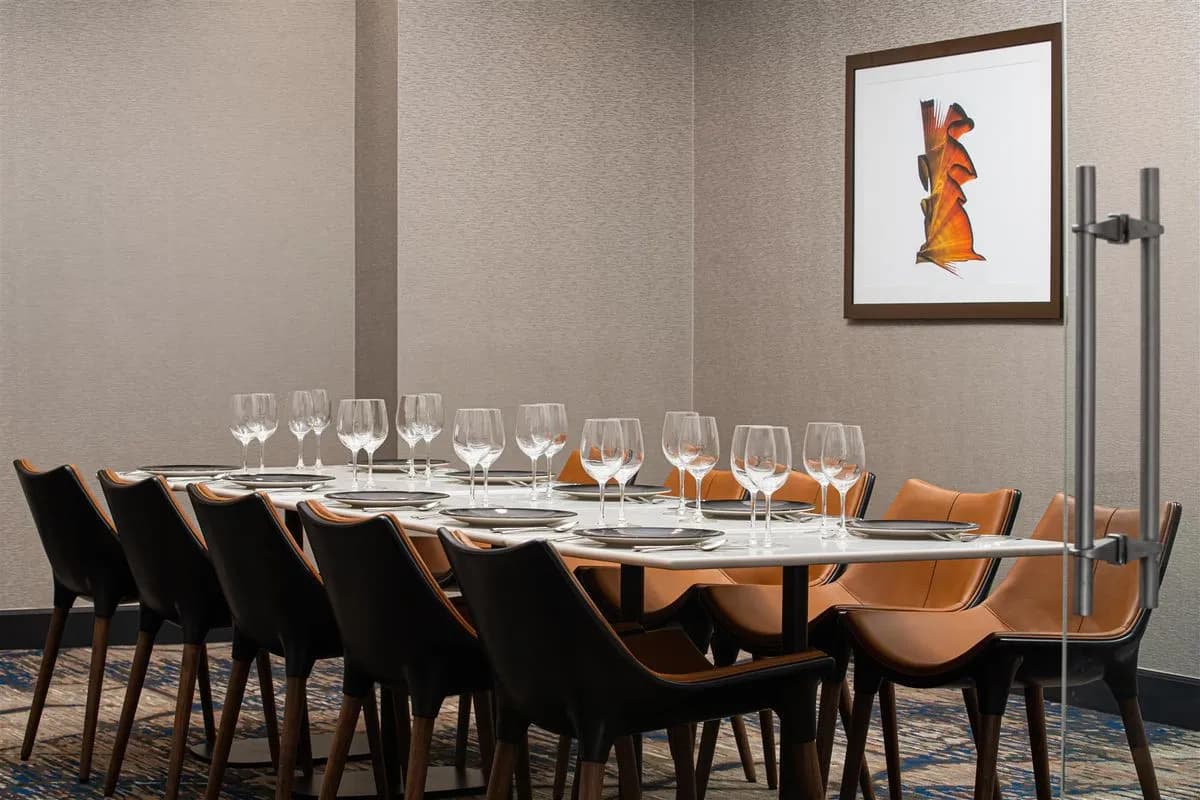 Hammer and Fire Restaurant Private Dining Room - the Alloy King of Prussia - a DoubleTree by Hilton