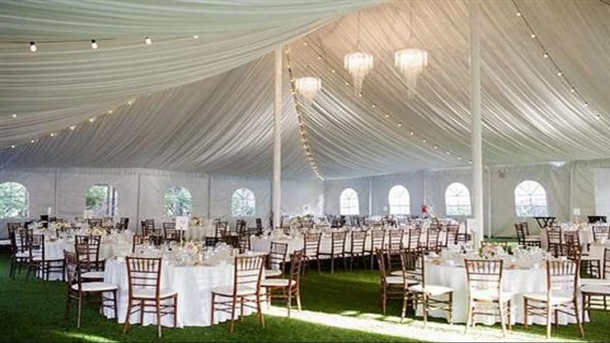 Stone Building Tent - The Lodge at Sonoma Resort, Autograph Collection