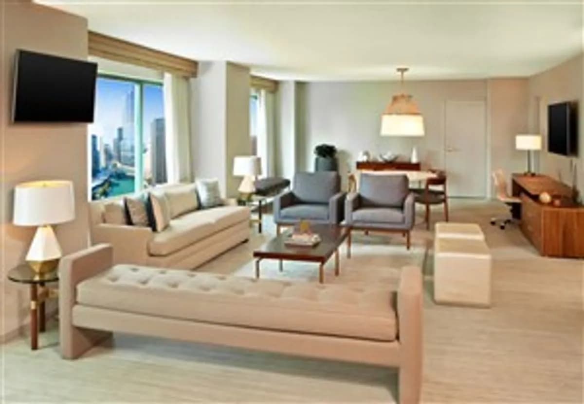 Ambassador's Suite Parlor - Sheraton Grand Chicago Riverwalk