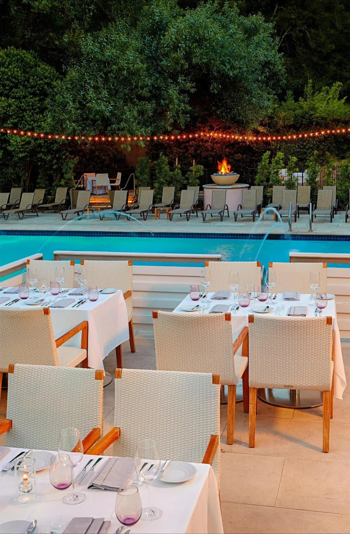 Pool Terrace - Fairmont Sonoma Mission Inn and Spa