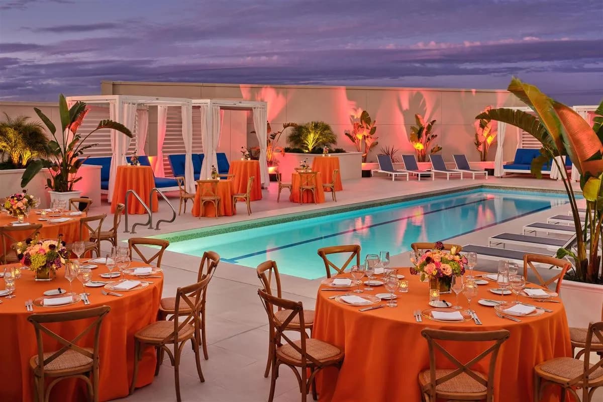 Pool Terrace - Four Seasons Hotel Silicon Valley at Palo Alto