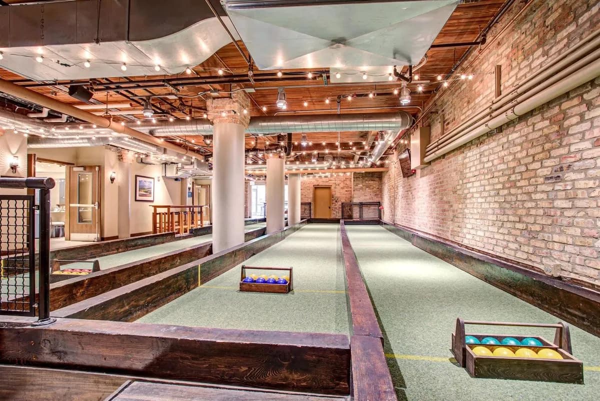 Bocce Courts - Pinstripes - Chicago