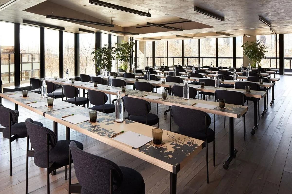 Blue Wood Aster Ballroom - 1 Hotel Brooklyn Bridge