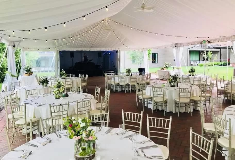 Garden Pavilion Tent - Chauncey Hotel & Conference Center