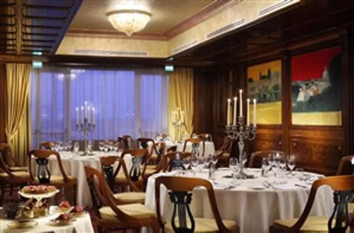 Private Room Brasserie - Rome Marriott Park Hotel